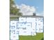 Detailed floor plan showcasing the layout of the home, including room dimensions and key features at 3118 Adrian Ave, Largo, FL 33774