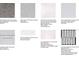 Selection of interior finishes, including flooring, countertops, cabinets and tile options at 3869 Consolare Ct, Wesley Chapel, FL 33543