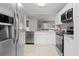 Modern kitchen features stainless steel appliances and plenty of counter space at 4012 N Munro St, Tampa, FL 33603