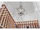Wine Cellar featuring custom wooden racking, and stylish light fixture, perfect for showcasing your collection at 4128 Causeway Vista Dr, Tampa, FL 33615