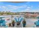 Balcony offering panoramic views of the area, complete with seating for outdoor enjoyment at 4900 Brittany S Dr # 611, St Petersburg, FL 33715