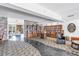 The beautiful community room boasts a fireplace and plenty of seating at 4900 Brittany S Dr # 611, St Petersburg, FL 33715