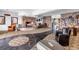 Inviting lobby with cozy seating and fireplace at 4900 Brittany S Dr # 611, St Petersburg, FL 33715