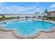 Large swimming pool with beach access offers a relaxing and fun-filled outdoor experience at 4900 Brittany S Dr # 611, St Petersburg, FL 33715