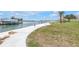 Scenic waterfront walking path offers a picturesque setting for leisurely strolls along the water at 4900 Brittany S Dr # 611, St Petersburg, FL 33715