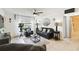 Cozy living room with a comfortable seating arrangement and bright light at 6630 Spring Flower Dr # 14, New Port Richey, FL 34653