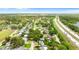Scenic aerial view of a residential neighborhood close to the highway at 7276 21St Street N, St Petersburg, FL 33702