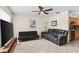Comfortable living room with tile flooring and modern furniture at 7276 21St Street N, St Petersburg, FL 33702