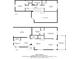 Detailed floor plan showcasing the layout of the two-story home, including room dimensions and features at 9616 Carlsdale Dr, Riverview, FL 33578