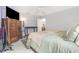 Spacious main bedroom features a ceiling fan and lots of room for storage at 2816 Soprano Ln, North Port, FL 34286