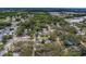 Aerial neighborhood shot showcases the home's location amidst lush greenery at 102 7Th Se Ave, Largo, FL 33771