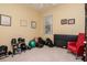 Well-lit bedroom offering a comfortable space, neutral tones, and a serene atmosphere at 11623 Greensleeve Ave, Tampa, FL 33626
