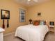 Cozy bedroom with soft natural light, comfortable bed, and tasteful decor at 11623 Greensleeve Ave, Tampa, FL 33626