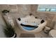 Corner jacuzzi tub with a view out the window at 13330 Fort King Rd, Dade City, FL 33525