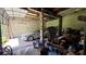 Spacious garage featuring multiple vehicles, providing secure parking at 13330 Fort King Rd, Dade City, FL 33525
