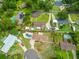 Expansive aerial view of the property showcasing the large lot and neighborhood at 1410 Moss Laden Ct, Brandon, FL 33511