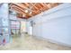 Large, functional garage provides ample space for storage, projects, and parking at 2051 Indigo Dr, Clearwater, FL 33763