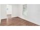 Bedroom with modern flooring and natural light at 3008 E Wilder Ave, Tampa, FL 33610