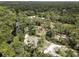 Extensive wooded property as seen from above, blending nature and residential charm at 5290 Cyril Dr, Dade City, FL 33523