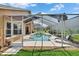 This is a well-maintained pool area with patio seating and clear views, ideal for relaxation at 5303 Cottonwood Tree Cir, Valrico, FL 33596