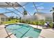 Inviting screened-in pool with comfortable seating, providing a perfect space for leisure and entertaining at 5303 Cottonwood Tree Cir, Valrico, FL 33596