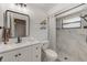 Modern bathroom with stylish vanity, shower, and updated fixtures at 5435 20Th N Ave, St Petersburg, FL 33710