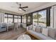Cozy sunroom with lots of windows, offering bright, natural lighting at 5435 20Th N Ave, St Petersburg, FL 33710