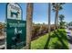 Convenient pet waste station for responsible pet owners, located near a walking path and green space at 6009 Sea Ranch Dr # 306, Hudson, FL 34667