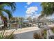 The community boat docks provide convenient water access and picturesque views at 6049 Moorings S Dr, St Petersburg, FL 33712