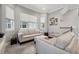 Cozy living area with large windows, neutral paint, and comfortable seating arrangements at 6049 Moorings S Dr, St Petersburg, FL 33712