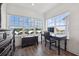 This home office space offers plenty of natural light with views of the community boat docks at 6049 Moorings S Dr, St Petersburg, FL 33712