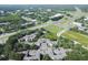 An aerial view shows apartment buildings in a neighborhood that has easy access to main thoroughfares at 8517 Island Breeze Ln # 207, Temple Terrace, FL 33637