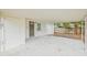 View of the house's carport and secure entry door at 1401 30Th N Ave, St Petersburg, FL 33704