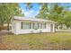 Exterior view of a single story house with well-maintained landscaping and charming curb appeal at 1401 30Th N Ave, St Petersburg, FL 33704