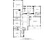 Detailed floor plan showcasing the second floor layout of the home at 1947 Marshberry Ct, Trinity, FL 34655