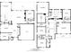 Complete floor plan showcasing both floors of the home at 1947 Marshberry Ct, Trinity, FL 34655