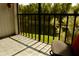 Secluded outdoor patio space with lovely views, perfect for relaxing at 2737 Enterprise E Rd # 192, Clearwater, FL 33759