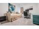 This bedroom features a daybed, desk, and decorative artwork at 344 Dartmouth Ave, Spring Hill, FL 34606