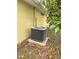 Close-up of the home's HVAC system at 4111 W La Salle St, Tampa, FL 33607