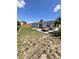 Spacious backyard featuring a patio area, new grass, and a freshly stained wooden fence at 6081 22Nd N Ave, St Petersburg, FL 33710