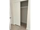 Interior view of bedroom closet with open sliding doors and shelving at 6081 22Nd N Ave, St Petersburg, FL 33710
