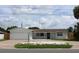 Charming single-story home with attached garage and well-maintained landscaping at 6081 22Nd N Ave, St Petersburg, FL 33710
