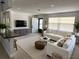 Bright living room featuring modern furnishings, neutral tones, and an open entryway at 6081 22Nd N Ave, St Petersburg, FL 33710