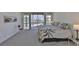 Bedroom with a water view and plenty of sunlight at 7400 Sun Island S Dr # 412, South Pasadena, FL 33707