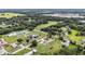 Scenic aerial shot of the property surrounded by trees and vast green spaces, showcasing the neighborhood at 9220 Mcintosh Rd, Dover, FL 33527