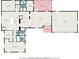 Detailed floor plan showcasing the layout with the primary bedroom, living room, and kitchen at 9220 Mcintosh Rd, Dover, FL 33527
