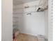 Organized closet with shelving and ample storage space for clothing and personal items at 9737 86Th Ave, Seminole, FL 33777