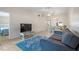Open floor plan living room leading into dining area at 9737 86Th Ave, Seminole, FL 33777