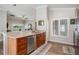 Spacious kitchen with granite countertops open to living area at 10232 Buncombe Way, San Antonio, FL 33576