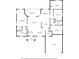 Detailed floorplan showing the layout of the home, including dimensions of each room and overall flow at 16473 Scaup Duck Ave, Weeki Wachee, FL 34614